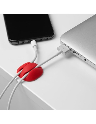 Clip adhesivo doble para cables surtido inofix...