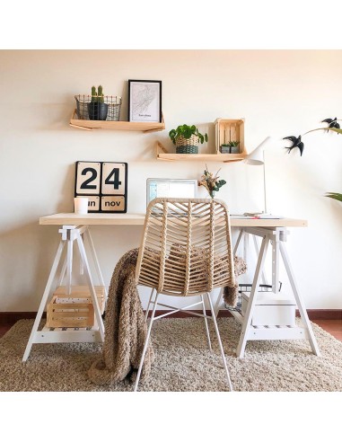 Caballete architect pino macizo blanco astigarraga