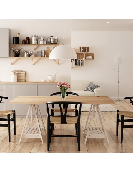 Caballete architect pino macizo blanco astigarraga