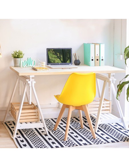 Caballete architect pino macizo blanco astigarraga