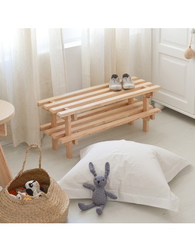 Zapatero de pino apilable evolution astigarraga