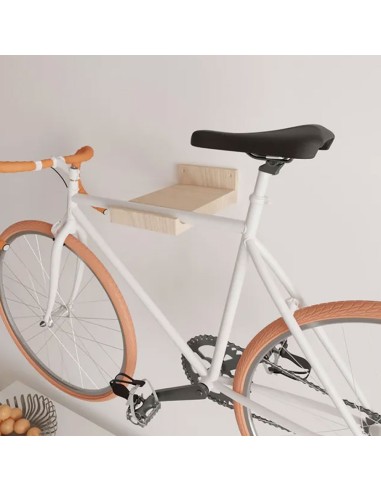 Soporte fijo pared haya lacado mate rei