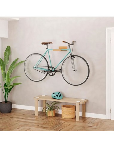 Soporte fijo pared haya lacado mate rei