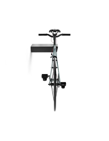 Soporte fijo bici 8070 acero negro mate rei