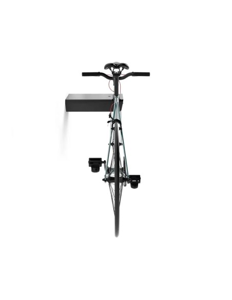 Soporte fijo bici 8070 acero negro mate rei