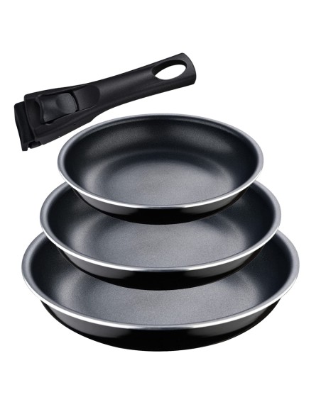 Set 3 sartenes click & cook ø18 / ø20 / ø24 cm