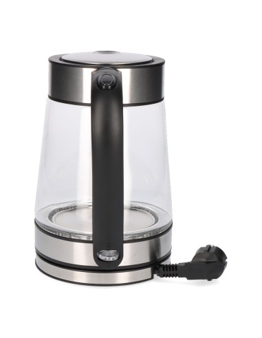 Hervidor de agua de cristal + acero inoxidable...