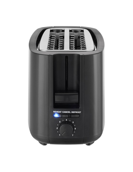 Tostadora doble ranura larga black design 1400 w