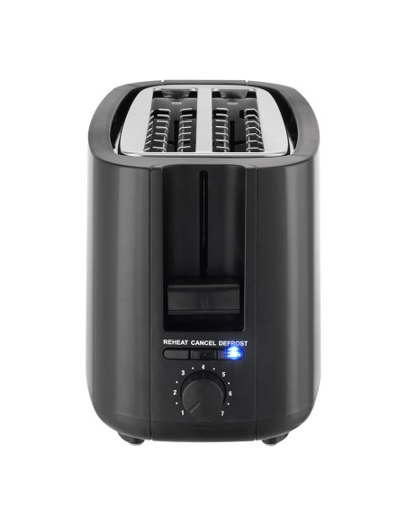 Tostadora doble ranura larga black design 1400 w