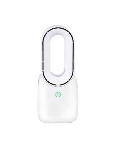 Ventilador de mesa sin aspas, recargable usb, 3...