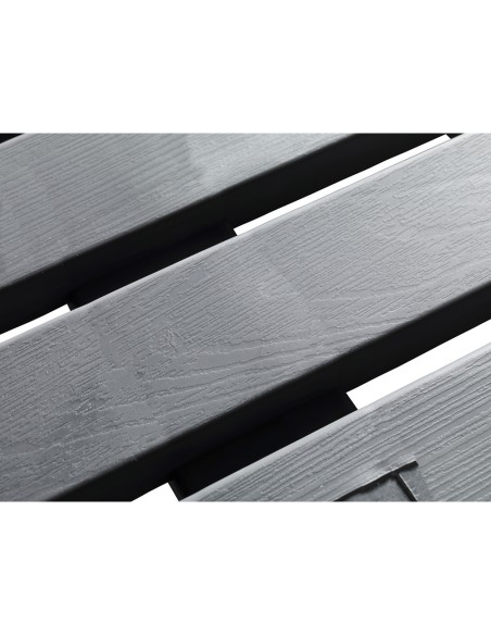 Tarima de baño in/outdoor 55x55cm gris 22947100 wenko