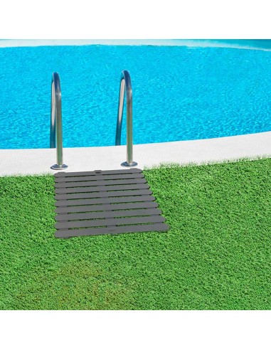 Tarima de baño in/outdoor 55x55cm gris 22947100...