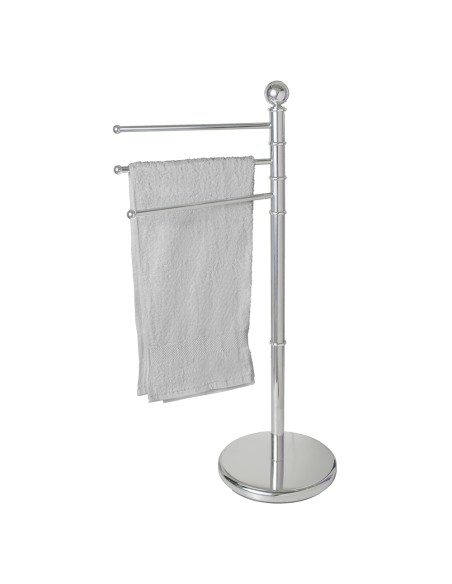 Toallero de pie exclusive cromo