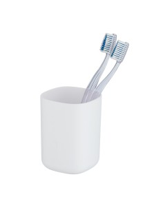 Vaso para cepillo de dientes davos blanco mate 2