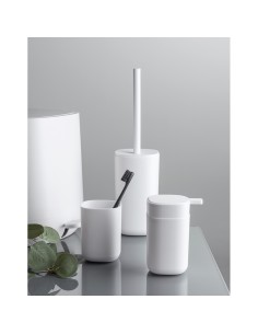 Escobillero wc davos blanco mate 2