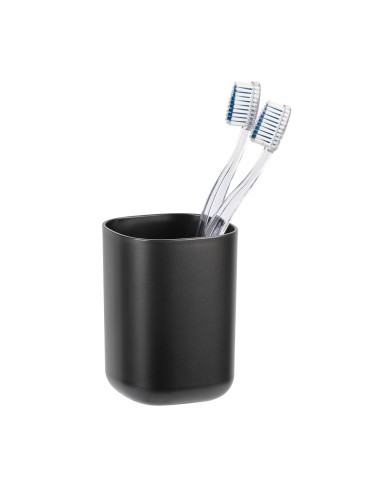 Vaso para cepillo de dientes davos negro mate