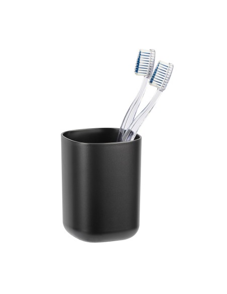 Vaso para cepillo de dientes davos negro mate