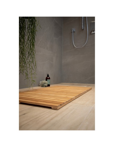 Tarima in/outdoor de bambú 50x50cm 24610100 wenko