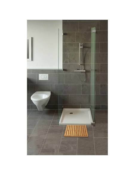 Tarima in/outdoor de bambú 50x50cm 24610100 wenko