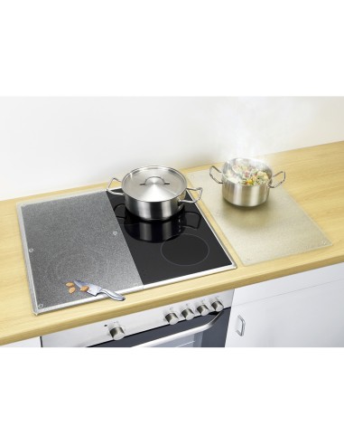 Placas cobertoras de vidrio transparente 2...