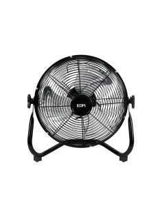 Ventilador industrial de suelo. color negro 45w aspas ø30 x 41 cm