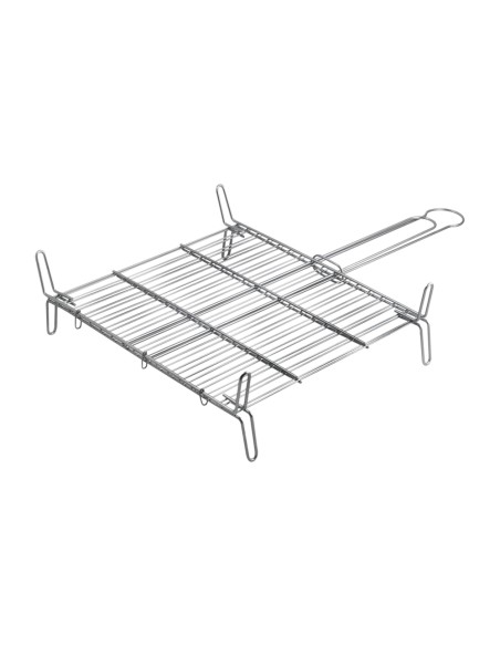 Parrilla doble 40x40cm gourmet kitchen