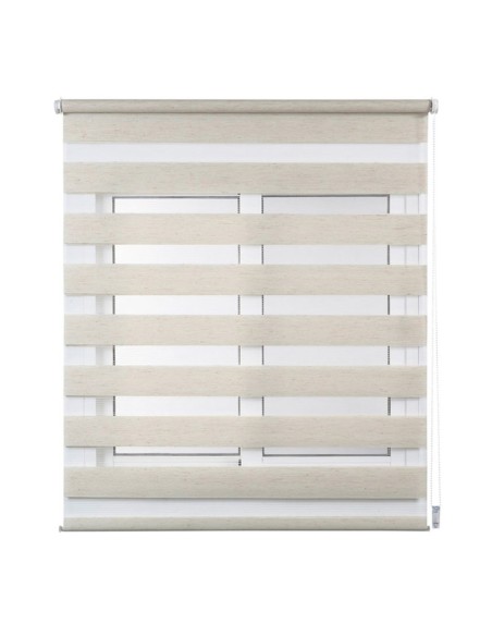 Estor enrollable clip&fix noche&dia lino 120x180cm cintacor - storplanet