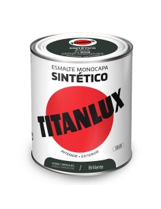 Esmalte sintético monocapa verde carruajes brillante 750ml titanlux 5808988