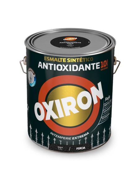 Esmalte sintético metálico antioxidante oxiron negro forja 250ml titan 5809029