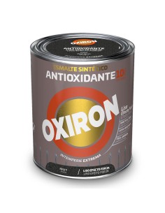 Esmalte sintético metálico antioxidante oxiron negro liso efecto forja 250ml titan 5809096
