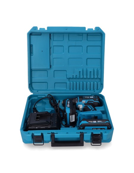 Kit maletin taladro atornillador 20 v brushless