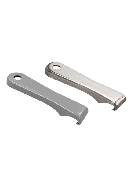 Descapsulador modelo "uña" acero inoxidable 8cm modelos surtidos