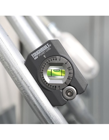 Nivel de bolsillo 360° tb-h2-l-4r toughbuilt