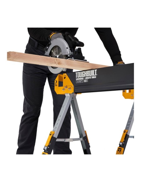 Pack 2 unid. c650 caballete mesa de trabajo tb-c650-2 toughbuilt