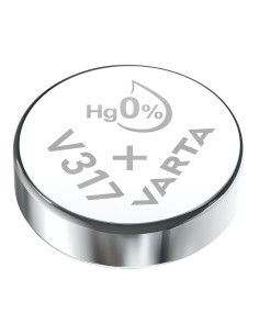 Micro pila de boton silver sr62 - v317 10,5mah (blister 1 unid.) ø5,8x1,65mm