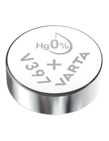 Micro pila de boton silver sr59 - v397 23mah (blister 1 unid.) ø7,9x2,6mm