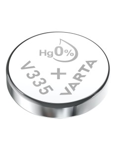 Micro pila de boton silver sr512sw - v335 100mah (blister 1 unid.) ø5,8x1,25mm