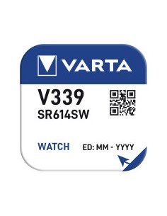 Micro pila de boton silver sr614sw - v339 12 mah (blister 1 unid.) ø6,8x1,45mm 2