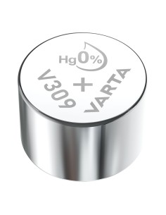 Micro pila de boton silver sr48 - v309 73mah (blister 1 unid.) ø7,9x5,4mm