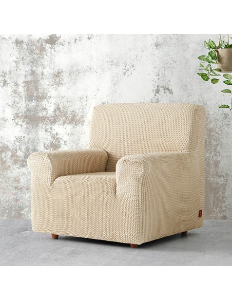 Funda bali marfil multi-elástica para sofa 1 plaza belmarti