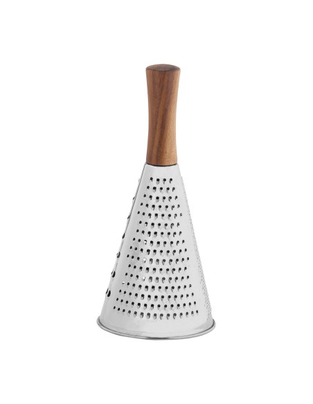 Rallador inox/acacia ø10,5x24cm cc68027 andrea house