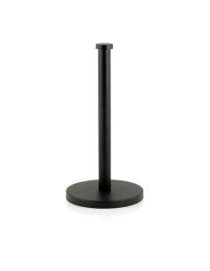 Portarrollo de metal negro ø16x32cm cc70004 andrea house