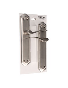 Juego de manillas 202 níquel satinado 2