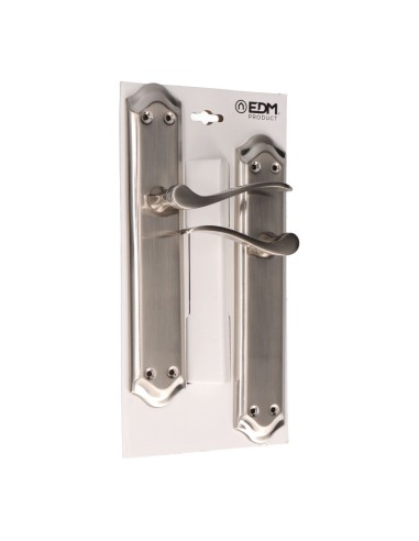 Juego de manillas 202 níquel satinado