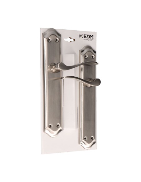 Juego de manillas 202 níquel satinado