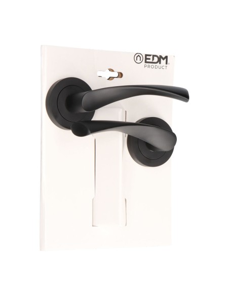 Juego roseta 707 negro ø 50 x 125 mm