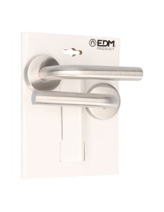 Juego roseta l curva 575 inox. 2