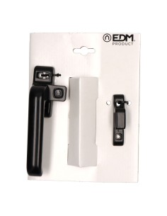 Cierre presión 6801 izquierda aluminio negro