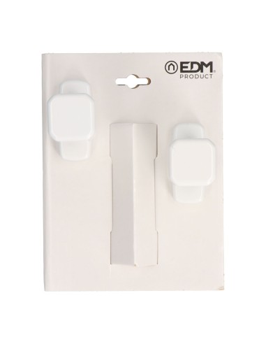 Pomo recuperable 6807 aluminio blanco