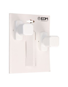 Pomo recuperable 6807 aluminio blanco 2